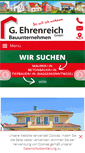 Mobile Screenshot of ehrenreich-massivhaus.de
